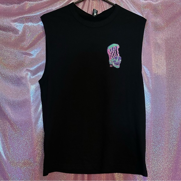 Riot Fest 2023 Mens/Unisex Skull Bender Shredder Tank Top NWOT SMALL - Picture 4 of 5